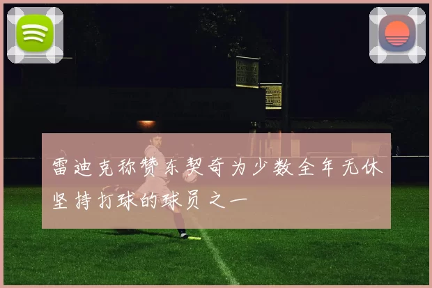 雷迪克称赞东契奇为少数全年无休坚持打球的球员之一